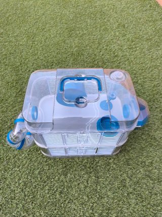 Jaula Hámster Dúplex con Accesorios