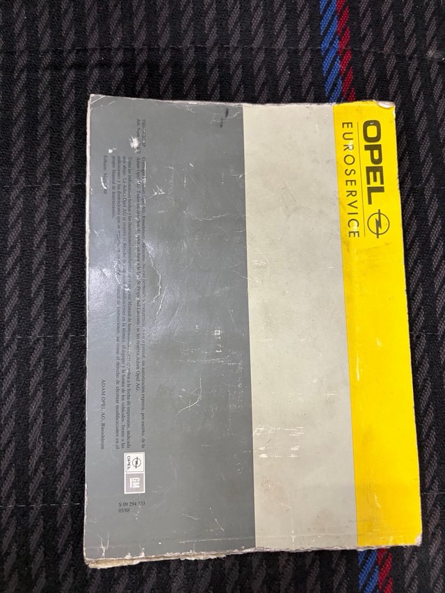 Manual Usuario Opel Omega A
