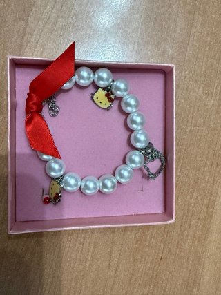 Conjunto Collar y Pulsera Hello Kitty