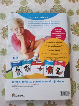 CUADERNO VACACIONES SANTILLANA 100 PROBLEMAS PA...