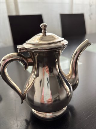 Juego café alpaca vintage
