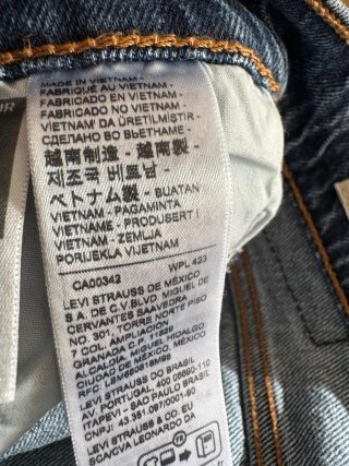 Pantalones Levi's Mujer W28 L29 Azul