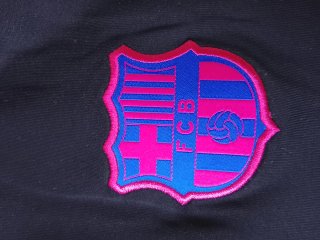 Chaqueta Nike FC Barcelona Negra y Rosa