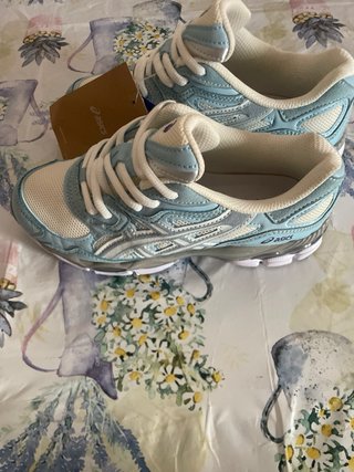 Asics Gel NYC Scarpe da Corsa Blu/Grigie