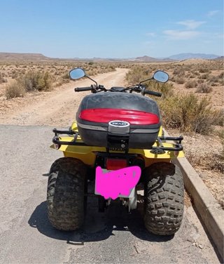 Quad Suzuki LTF160  Amarillo
