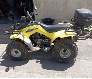 Quad Suzuki LTF160  Amarillo