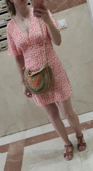 Vestido + Bolso Mango