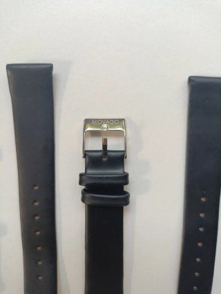 5 Correas de Piel reloj pulsera marca Movado