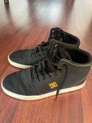 Zapatillas DC Shoes Bota Negras Naranja