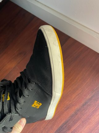 Zapatillas DC Shoes Bota Negras Naranja