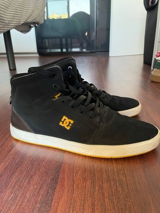 Zapatillas DC Shoes Bota Negras Naranja