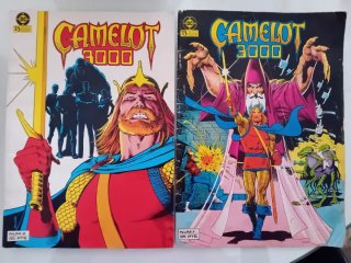 2 Cómics Camelot 3000 Zinco 1983