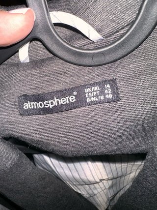 Chaqueta Atmosphere Gris Talla XL