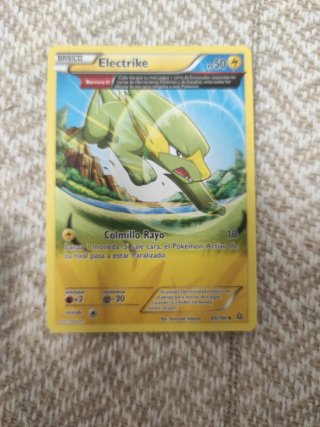 Carta Pokémon Electrike Básico 60/160