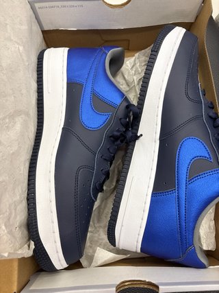 Nike Air Force 1 Scarpe Blu Grigio Doppio Colore