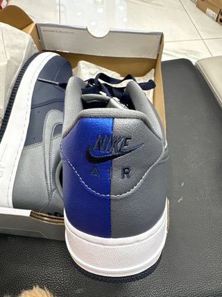 Nike Air Force 1 Scarpe Blu Grigio Doppio Colore