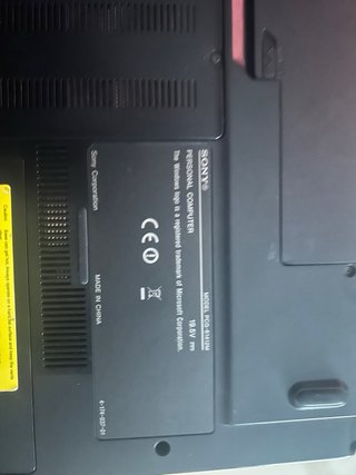Portátil Sony Vaio Negro