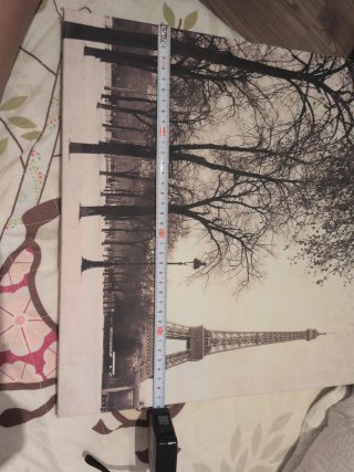 Cuadro Torre Eiffel Invierno