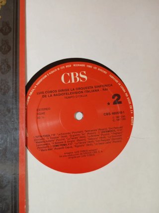 Vinilo Luis Cobos - Tempo D'Italia