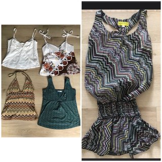 Lote 5 Camisetas Tirantes Mujer