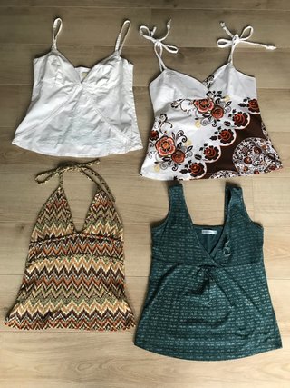 Lote 5 Camisetas Tirantes Mujer