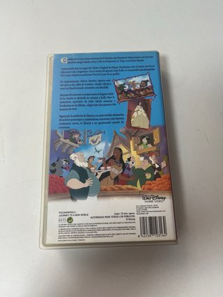 VHS Pocahontas 2: Viaje a un Nuevo Mundo