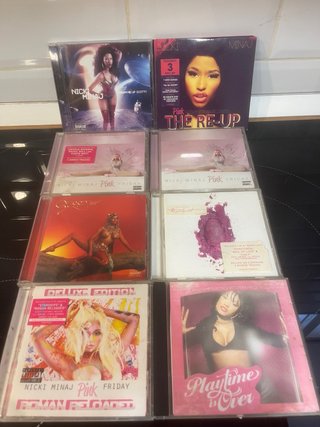 Nicki Minaj Pack de CD’s (8)