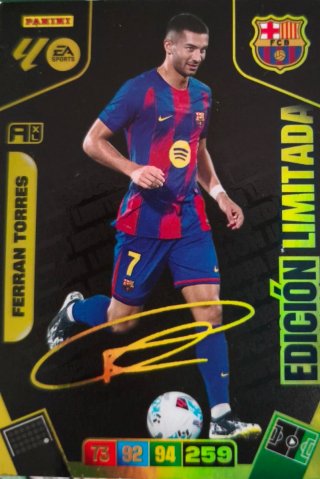 Carta Adrenalyn XL 25-26 Ferran Torres