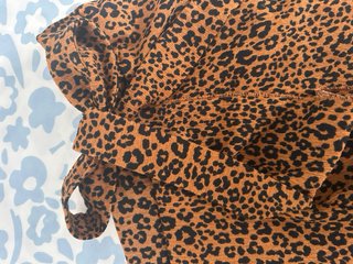 Falda estampada leopardo
