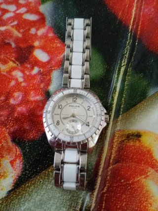 Orologio Police donna silver e bianco