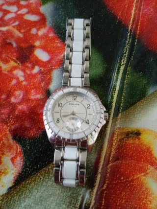 Orologio Police donna silver e bianco