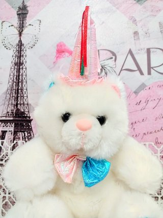 OSITO DE PELUCHE CUMPLEAÑOS FELIZ