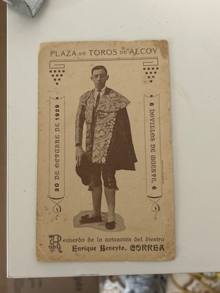 Cartel torero 1929