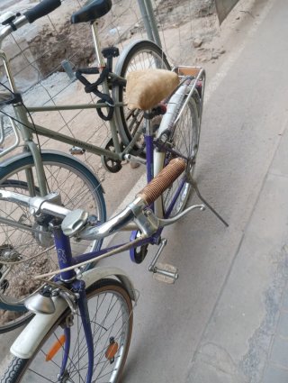 Bicicleta Peugeot Morada