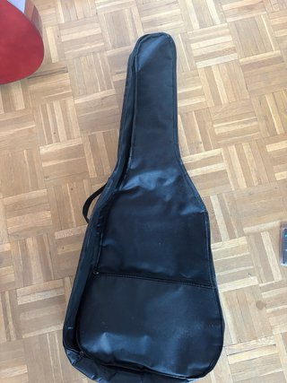Guitarra Clásica Naranja con Funda