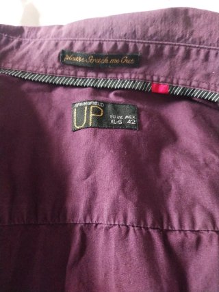 Camisa Springfield Talla XL Morado