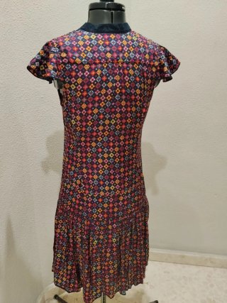 Vestido estampado multicolor tallaS/XS