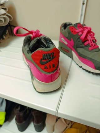 Nike Air Max Verde y Rosa