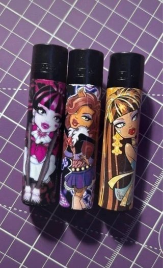 Accendini Clipper Monster High (3 unità)