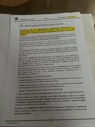 Material completo oposición magisterio infantil