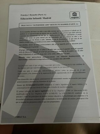 Material completo oposición magisterio infantil