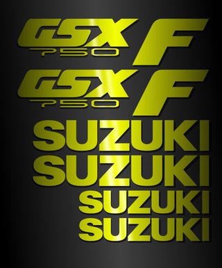 Pegatinas adhesivo para motos SUZUKI GSXF 750