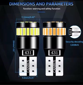 BOMBILLAS LED W5W