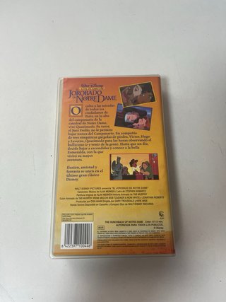 VHS El Jorobado de Notre Dame (Español)