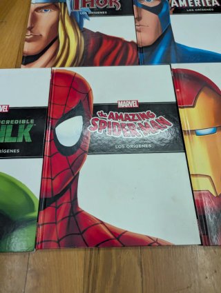 Libros infantiles Marvel. Vengadores Origenes