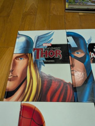 Libros infantiles Marvel. Vengadores Origenes