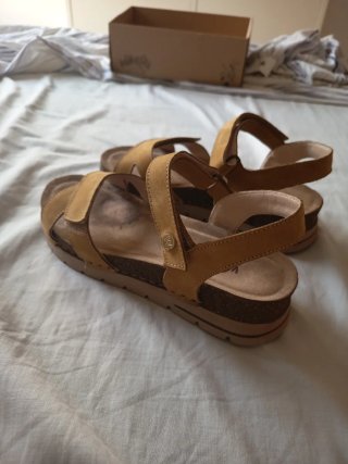 Sandalias de piel con plataforma Walk&Fly