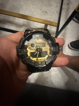 Reloj Casio Digital y Analógico Negro
