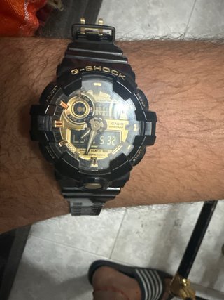 Reloj Casio Digital y Analógico Negro