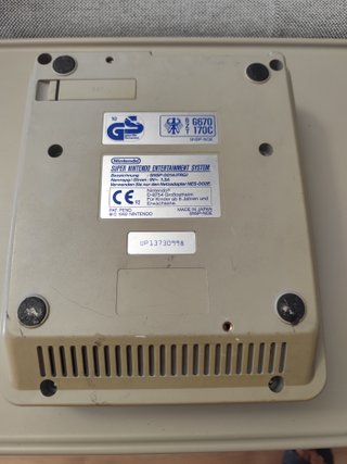 Consola Super Nintendo PAL